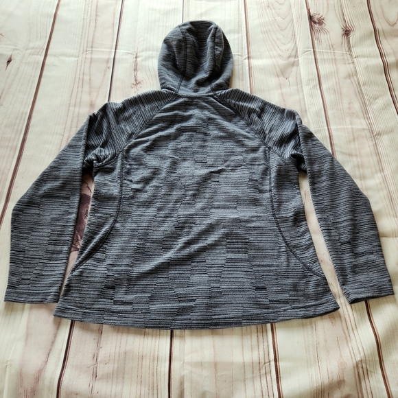 **SOLD* The North Face "Novelty Mezzaluna Hoodie" Heather Grey | Women's Size XL - Picture 5 of 11